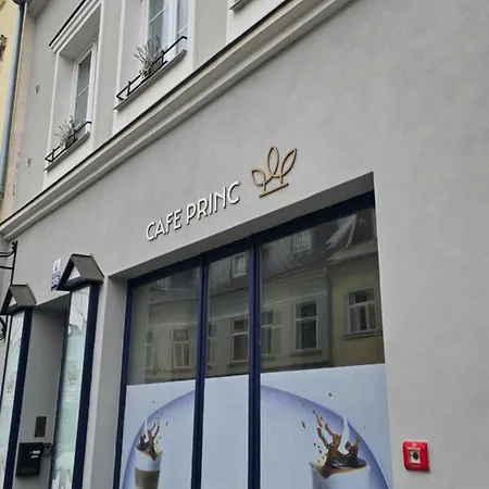 Apartment - Cafe Princ Pod Hradem Wifi, Klima Sternberk